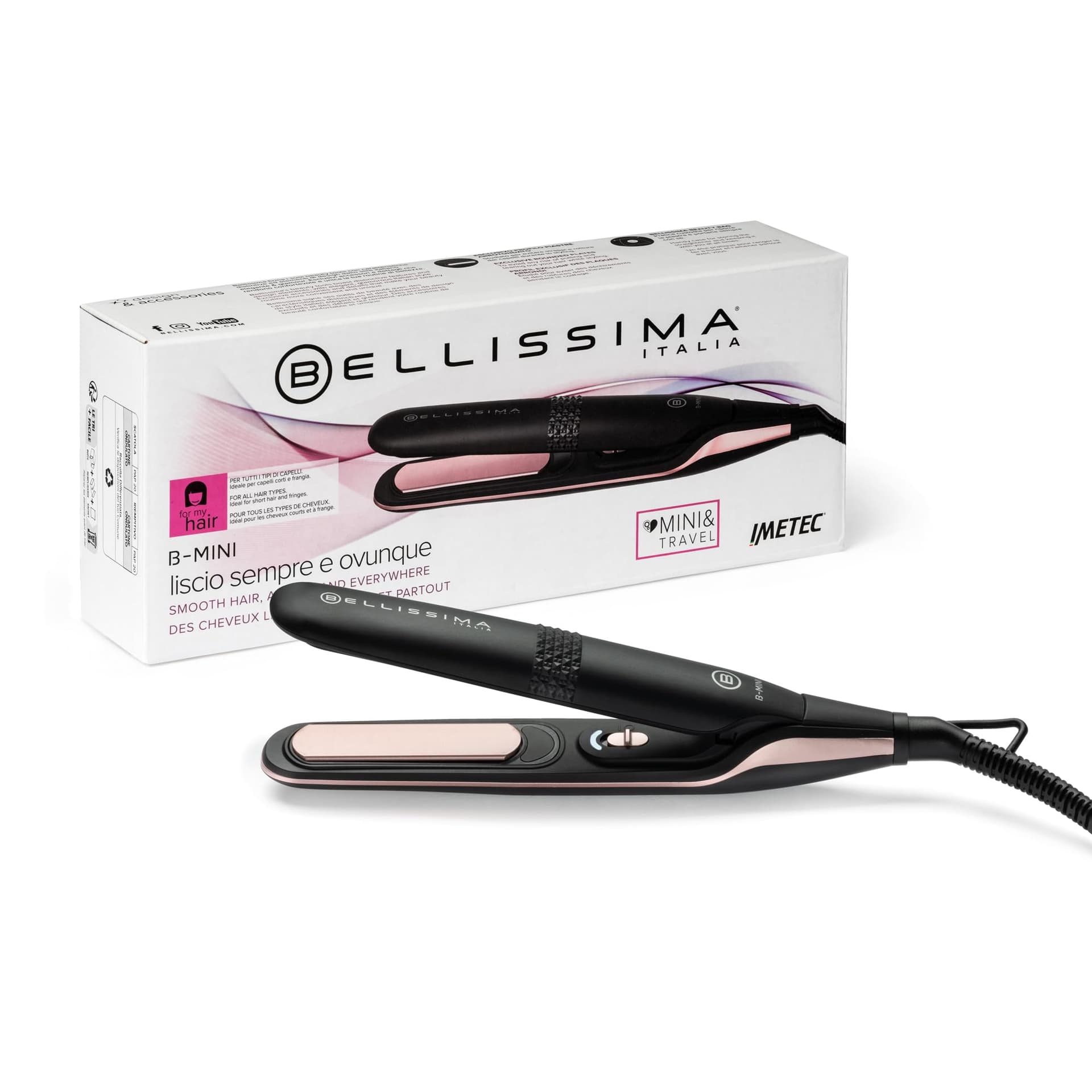 Bellissima B22 100 — Lisseur professionnel ionique