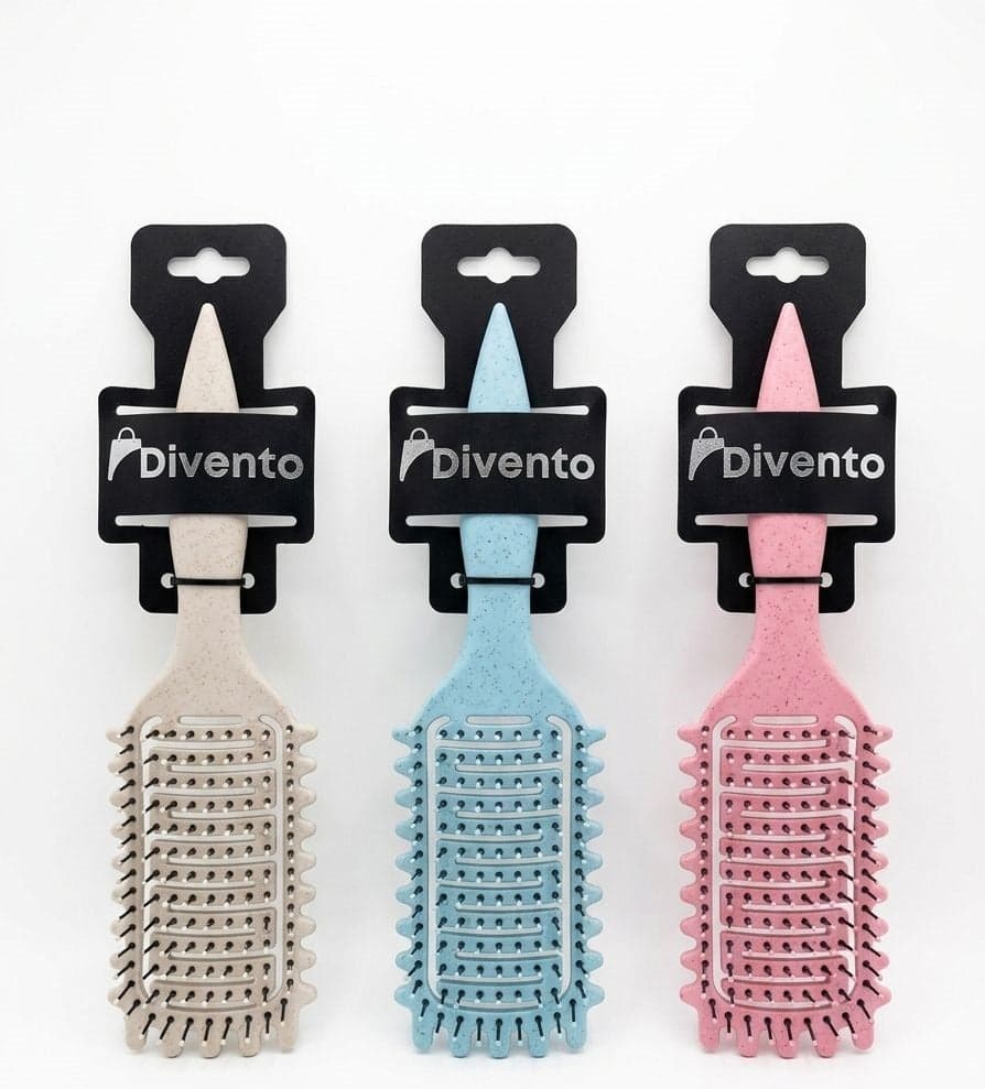 BROSSE DEMELANTE VENTILEE ERGONOMIQUE AVEC PICOTS SOUPLES