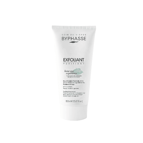 BYPHASSE HOME SPA EXPERIENCE EXFOLIANT PURIFIANT VISAGE PEAUX MIXTES A GRASSES 150ML