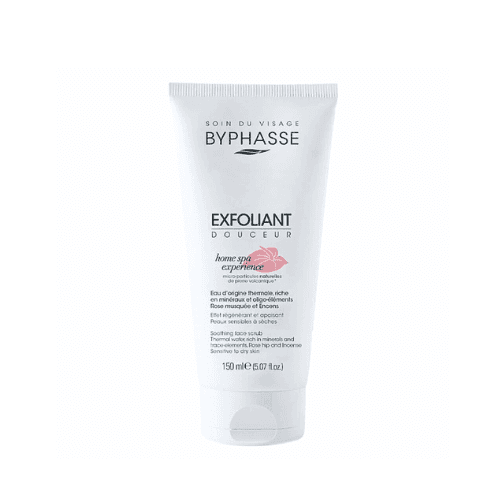 BYPHASSE HOME SPA EXPERIENCE EXFOLIANT DOUCEUR VISAGE PEAUX SENSIBLES A SECHES 150ML