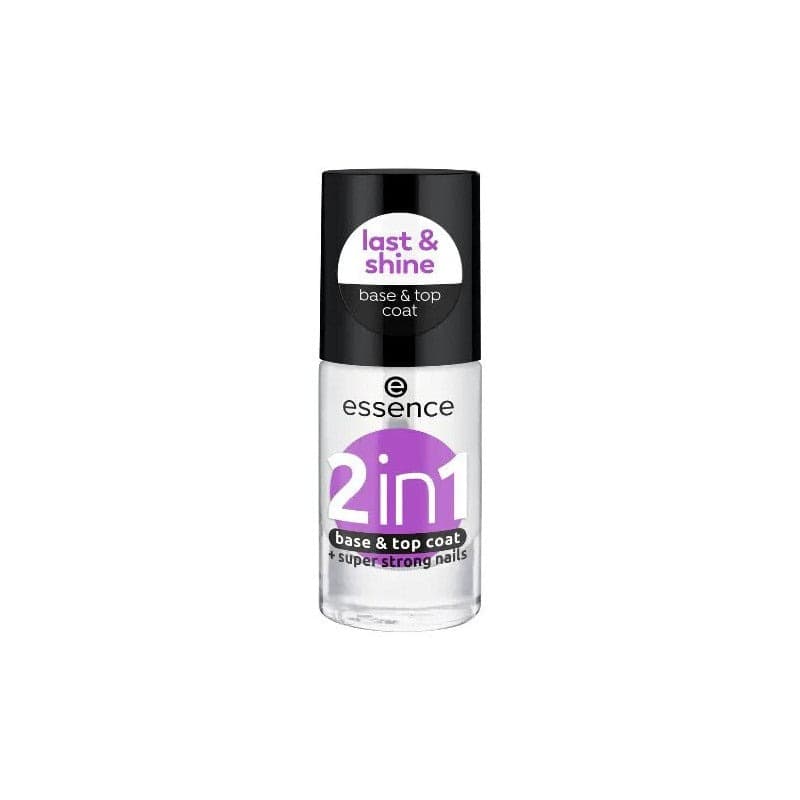 ESSENCE BASE-TOP COAT 2EN1 SUPER STRONG