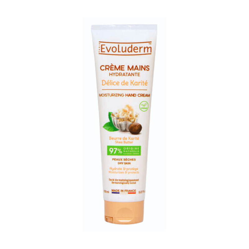 Evoluderm Creme Mains Hydratante Karite 150ml