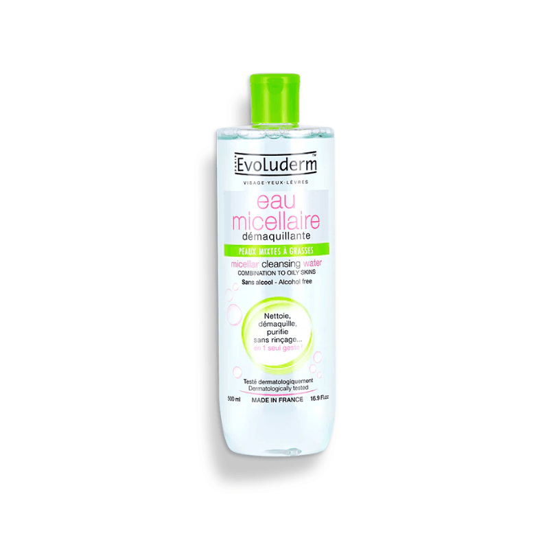 EVOLUDERM EAU MECELLAIRE PEAUX MIXTES A GRASSES