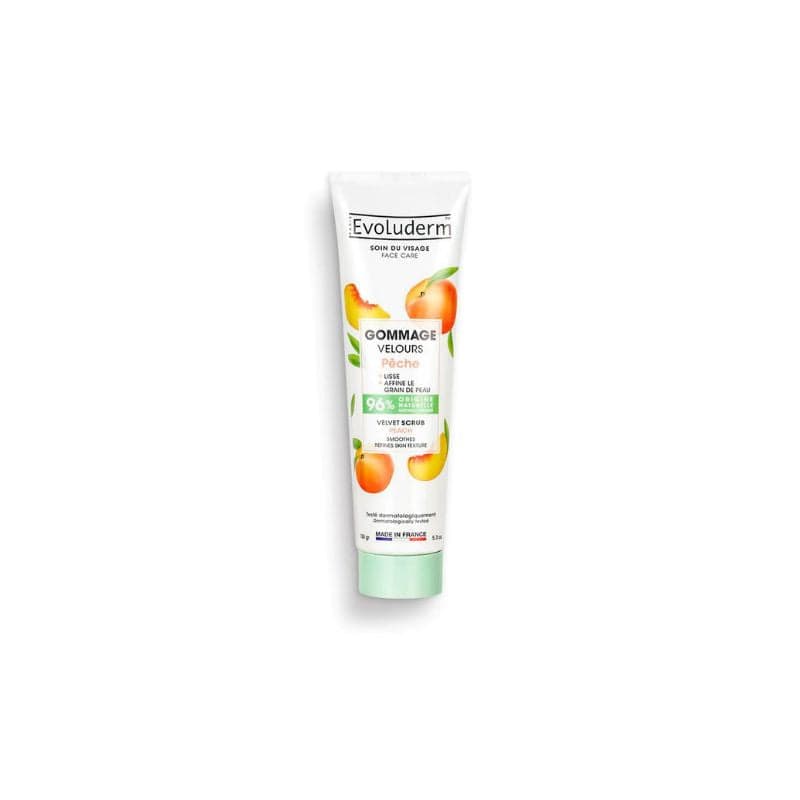 Evoluderm Gommage Visage Velours Peche 150ml