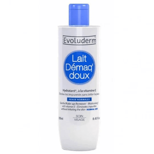 EVOLUDERM LAIT DEMAQUILLANT PEAUX NORMALES