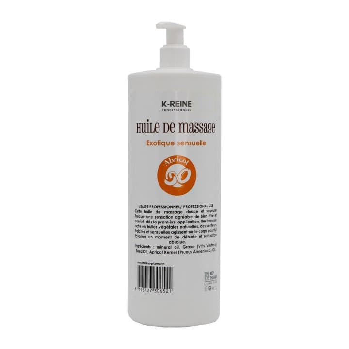 K-REINE HUILE DE MASSAGE ABRICOT