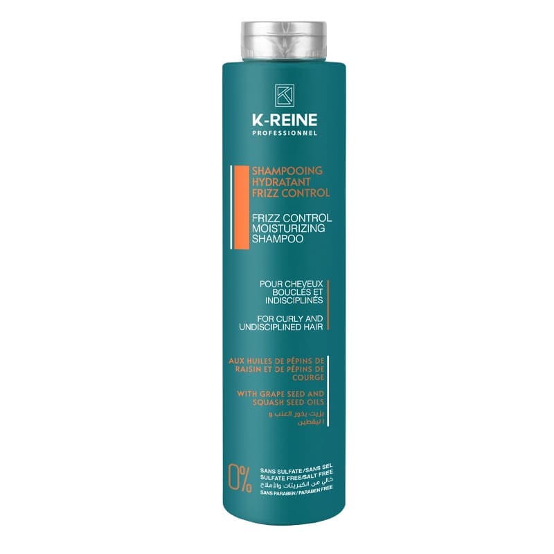K-Reine Shampoing Hydratant Anti-Frizz Anti-Statique 500ml