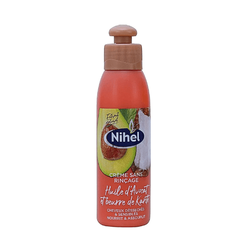 NIHEL CREME SANS RINCAGE AVOCAT+KARITE 140ML