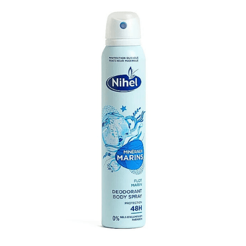 NIHEL DEODORANT FEMME MINÉRAUX MARINS