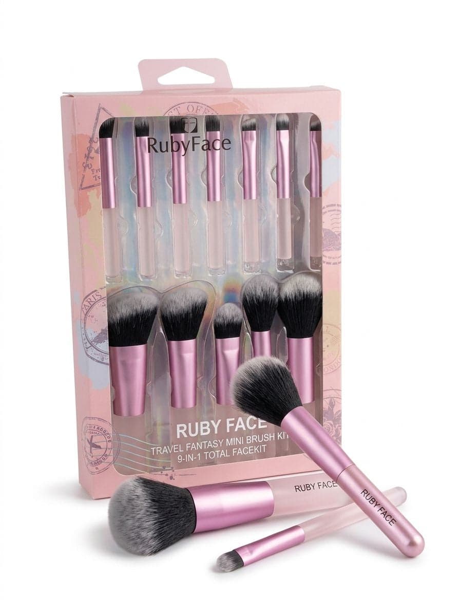 RUBY FACE MINI BRUSH FACE KIT 9IN1