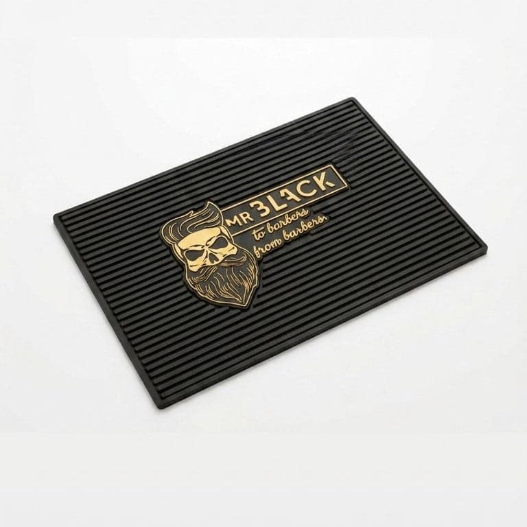 TAPIS DE COIFFURE ANTI-DERAPANT EN SILICONE 10-10