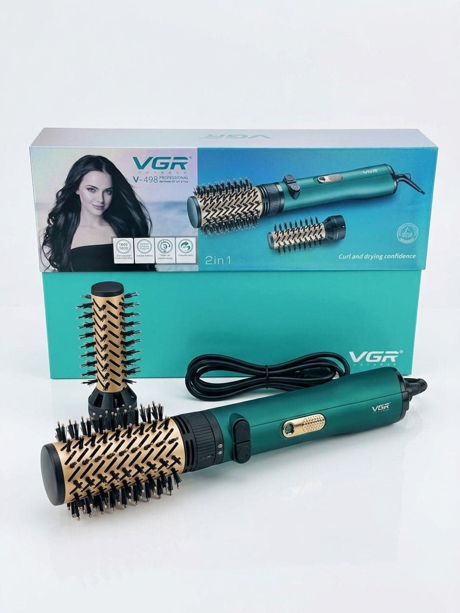 VGR PRO BROSSE CHAUFANTE ROTATIVE 2IN1 V-498