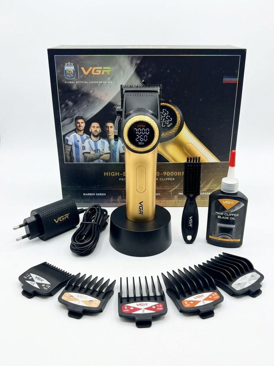 VGR TONDEUSE PRO HIGH SPEED 9000RPM V-001 GOLD