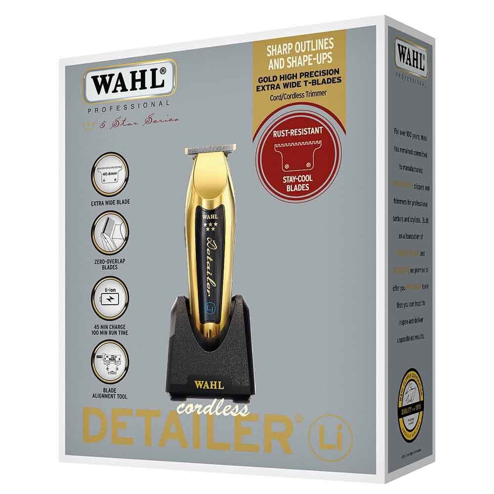 WAHL DETAILER CORDLESS GOLD