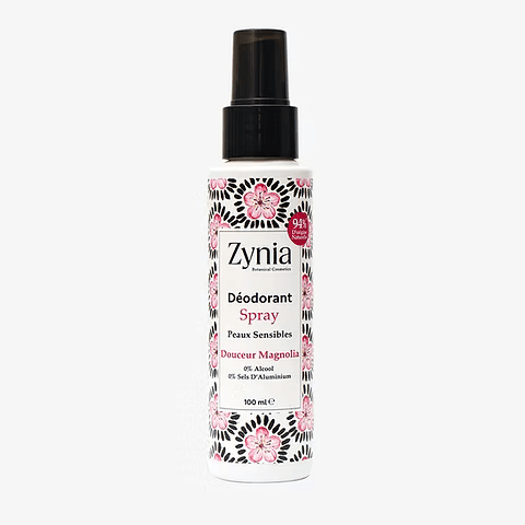 ZYNIA DEODORANT SPRAY DOUCEUR MAGNOLIA 100ML