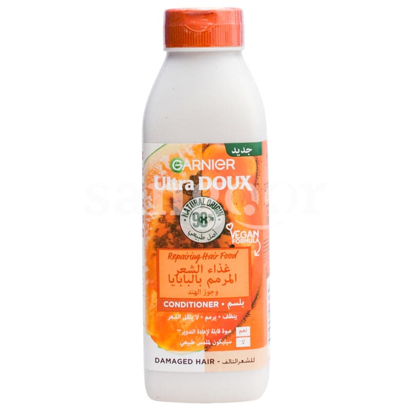 GARNIER ULTRA DOUX APRES SHAMPOING HAIR FOOD PAPAYE 350ML GARNIER ULTRA DOUX APRES SHAMPOING HAIR FOOD PAPAYE 350ML